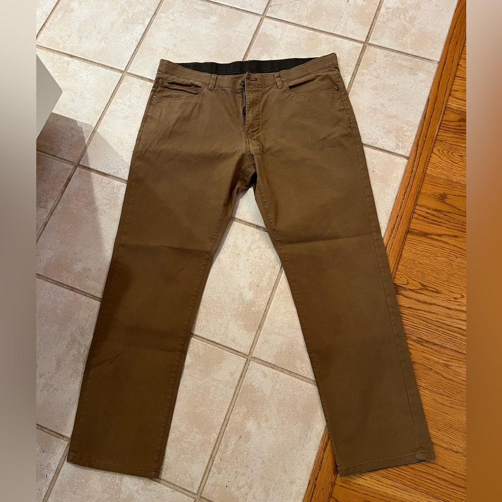 English Laundry Men’s Khaki Pants 38x32 EUC SFPF men’s tailored khaki prep